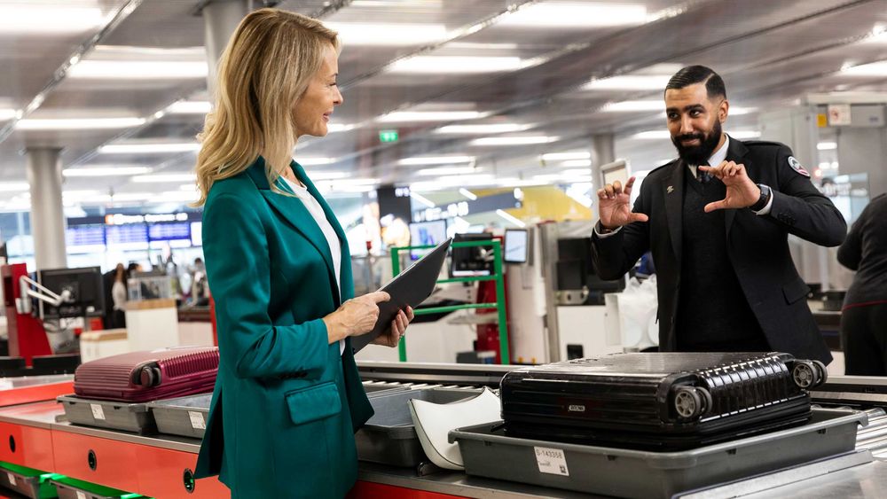 contrôle de sécurité à l'aéroport