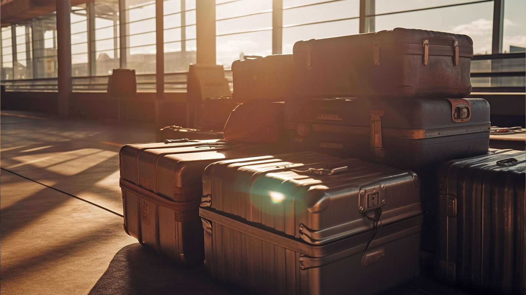 bagages à laéroport