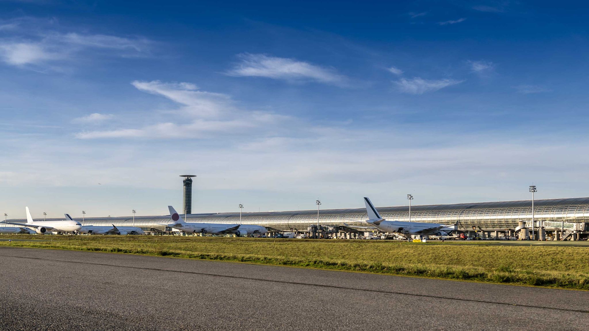 terminal 2E à l'aéroport de cdg