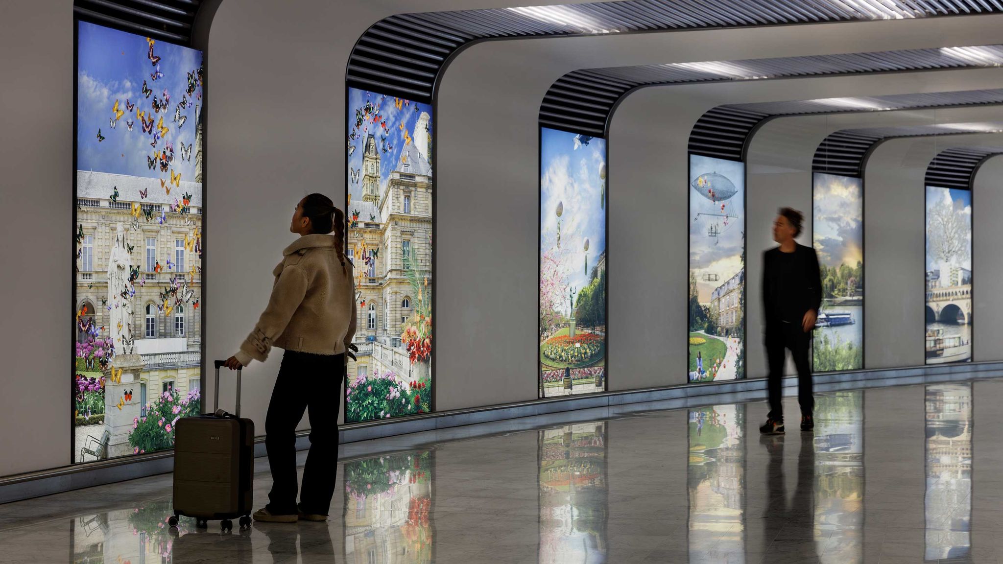 ballade de paris à cdg au terminal 1