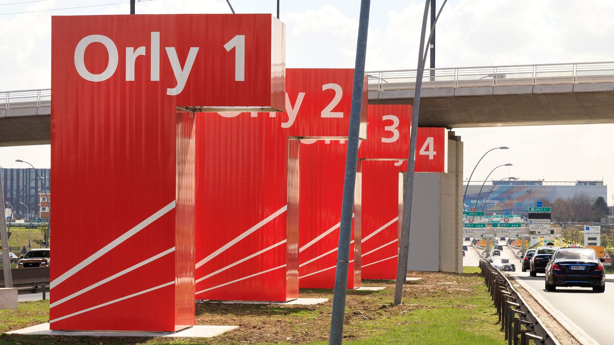 panneau orly aéroport
