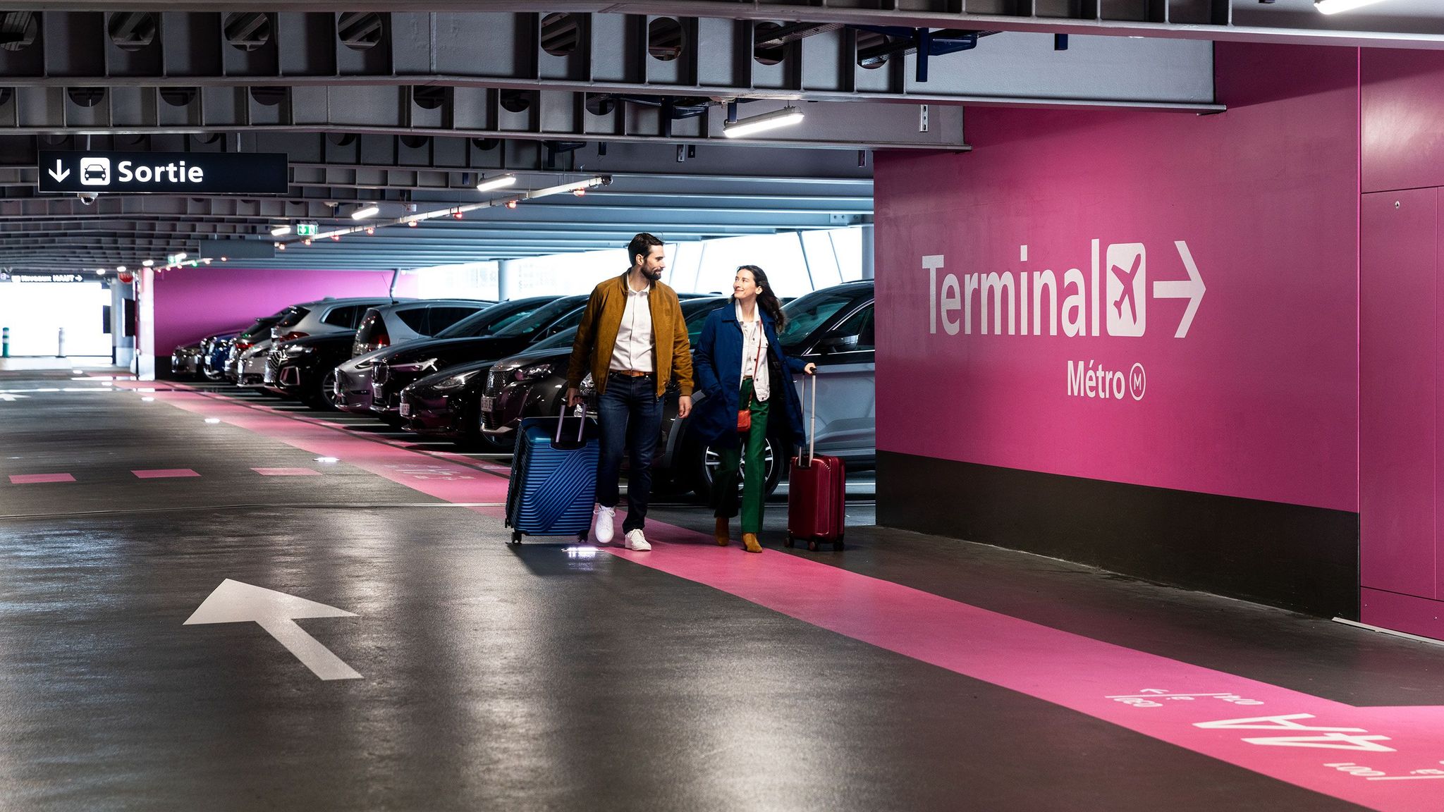 parking p3 à l'aéroport d'orly