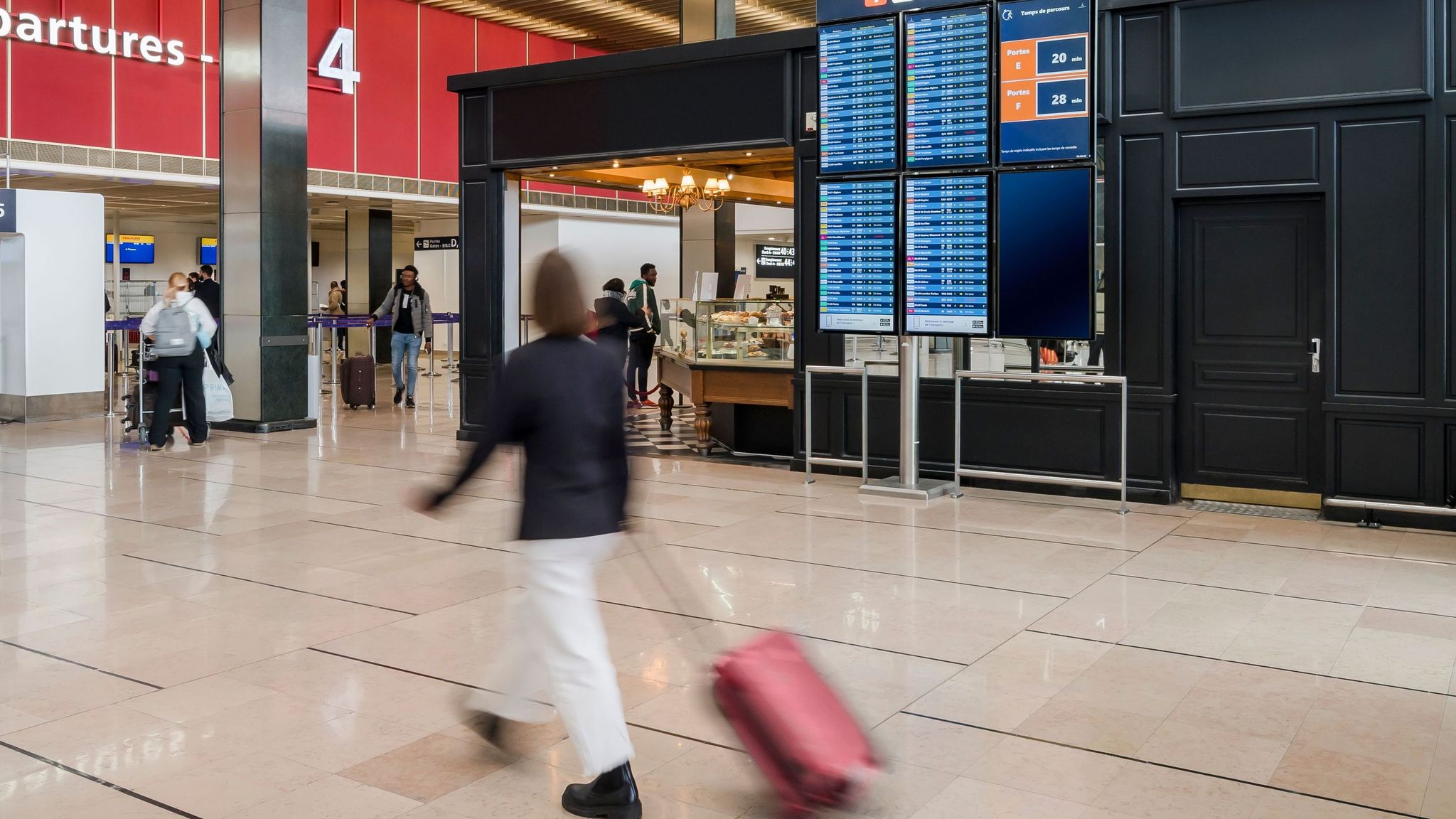 zone passagers à paris orly