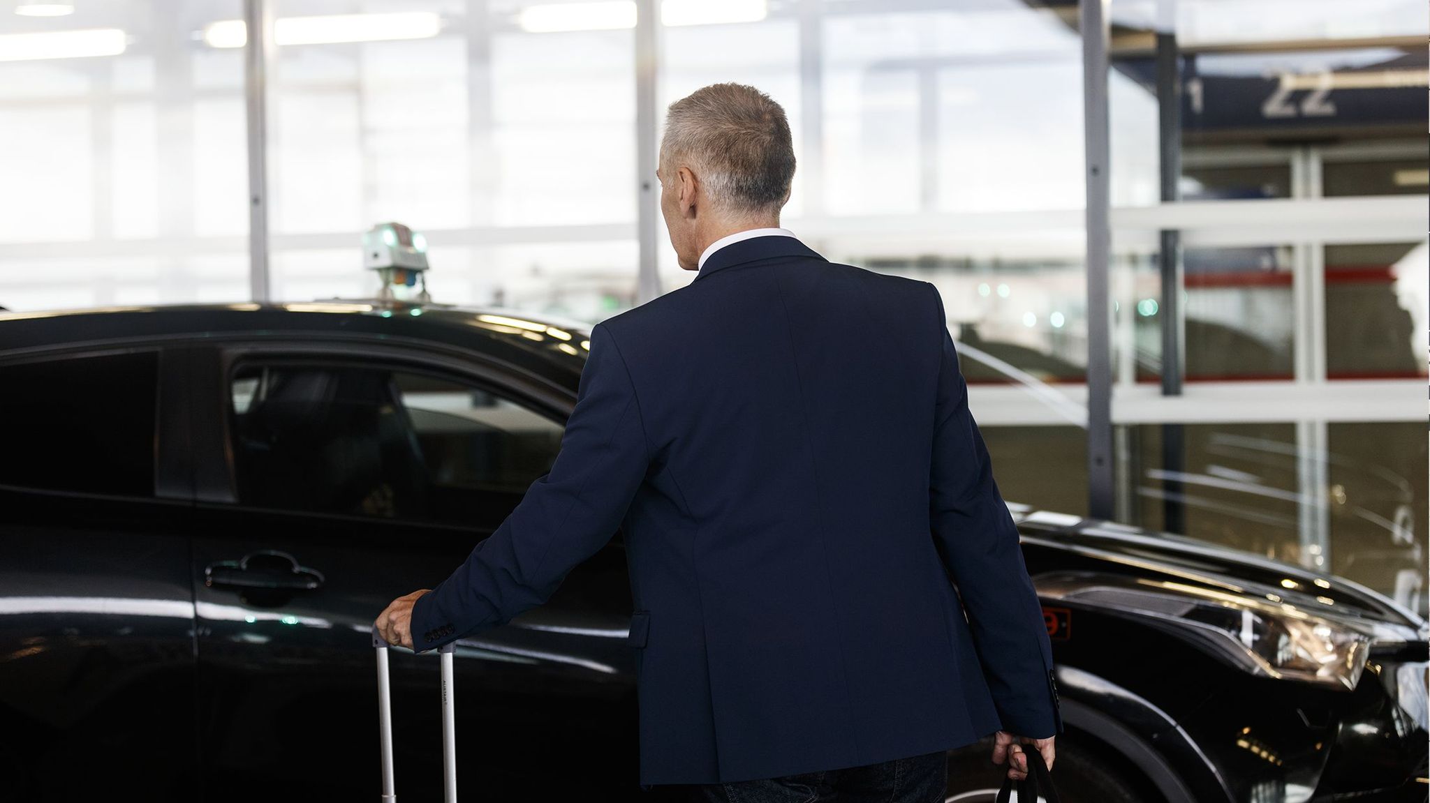 taxi à l'aéroport