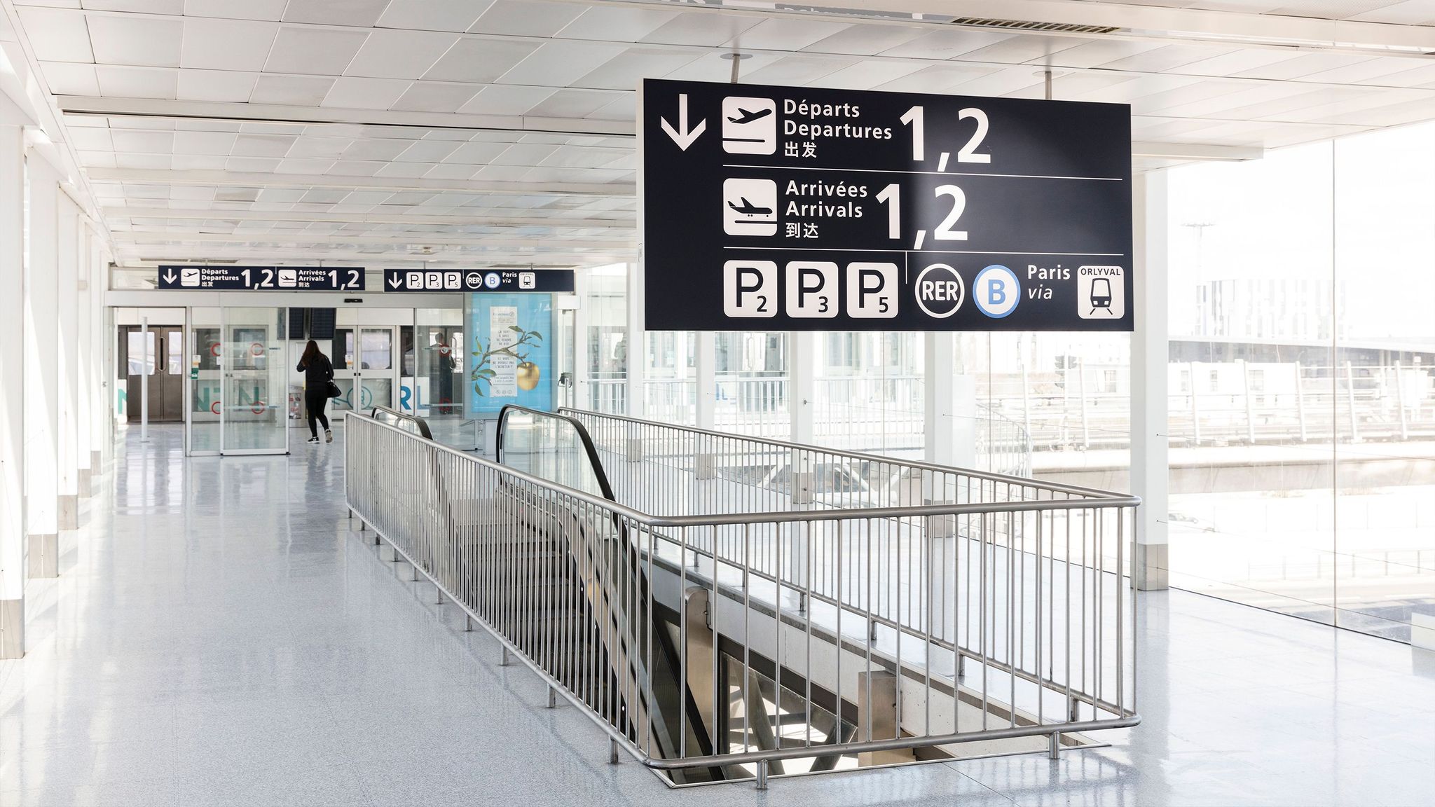 transports publics à l'aéroport de paris