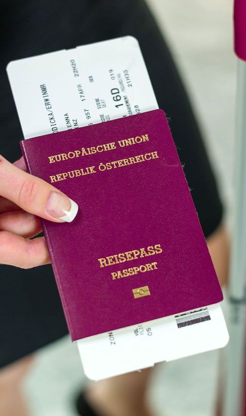 passeport à l'aéroport