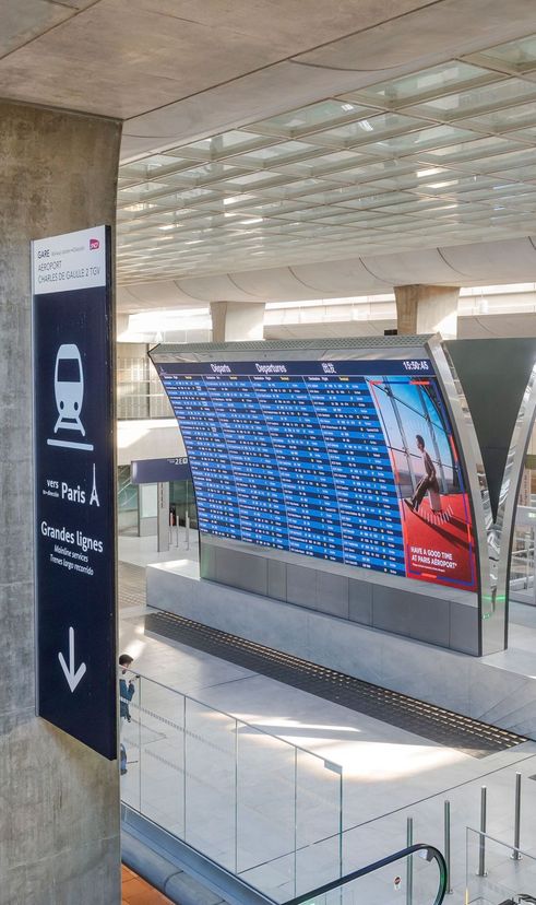 gare de cdg grande vue