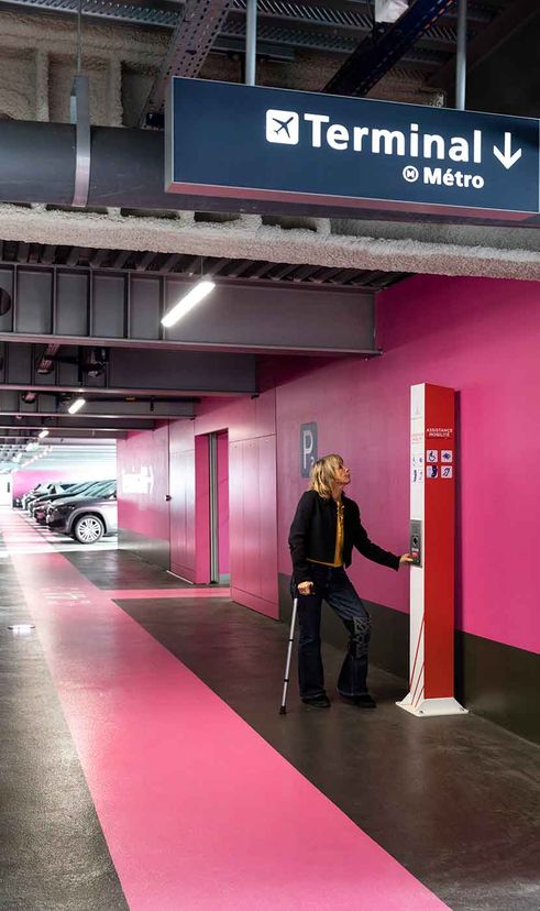 parking pour personnes phmr orly
