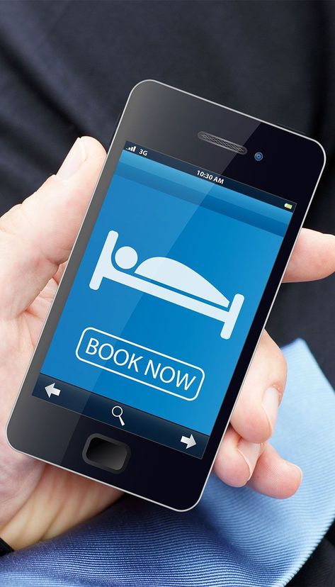application réservation d'hotel